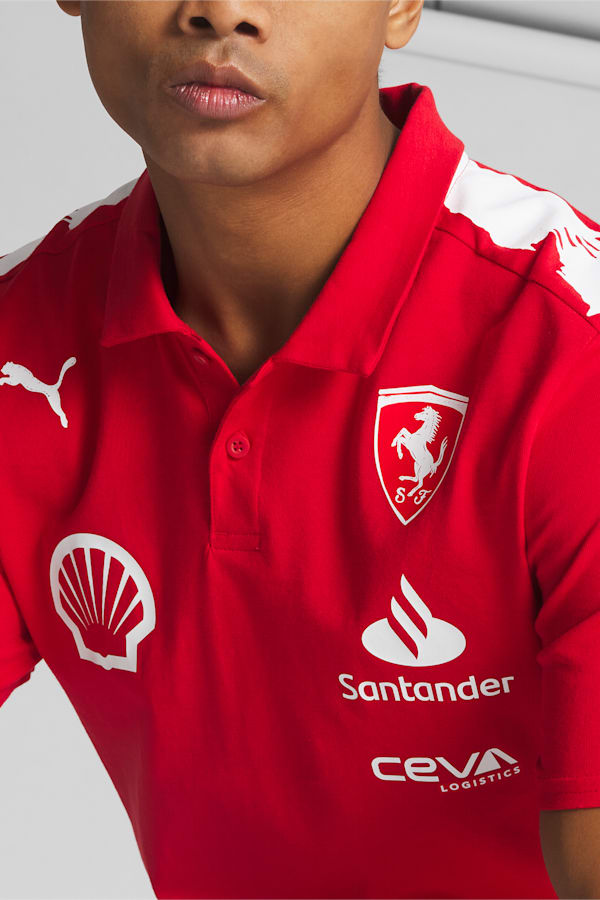 Joshua Vides for Scuderia Ferrari Motorsport Polo, Rosso Corsa, extralarge