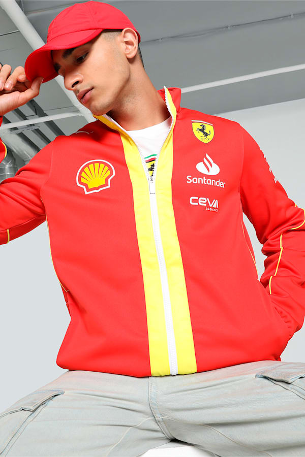 Scuderia Ferrari Team Softshell Jacket Men, Burnt Red, extralarge