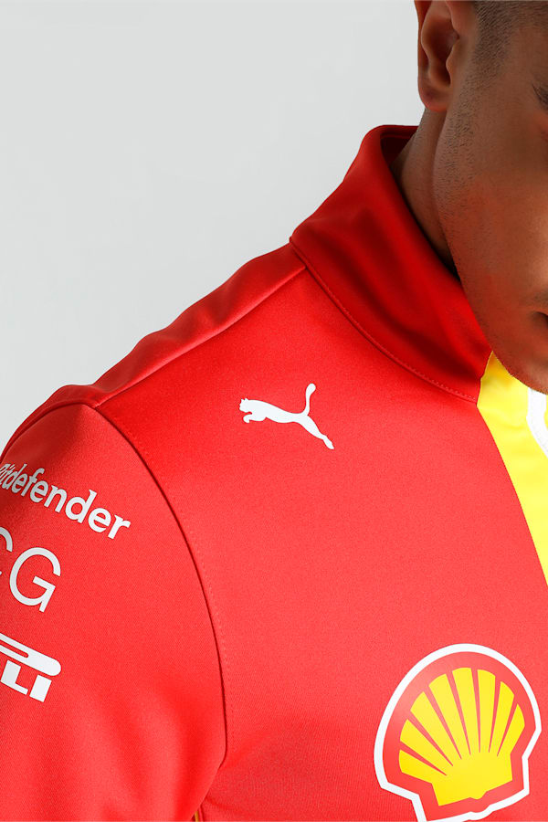 Scuderia Ferrari Team Softshell Jacket Men, Burnt Red, extralarge
