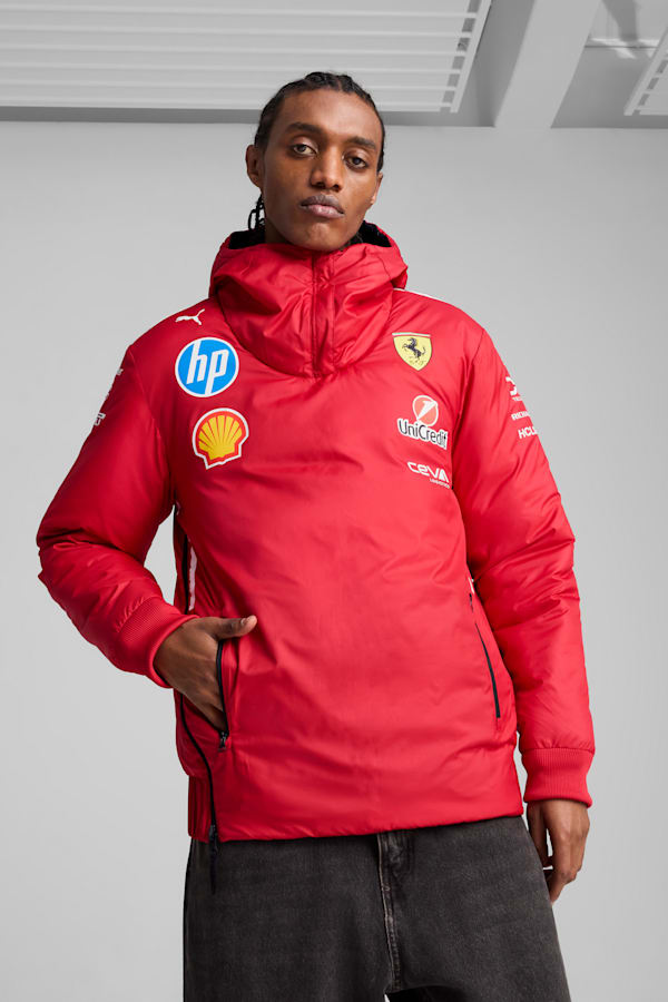 Scuderia Ferrari Team Reversible Jacket Men, Dark Cherry, extralarge-GBR