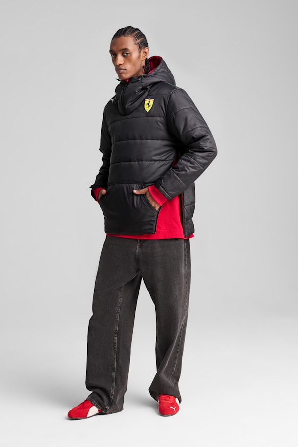 Scuderia Ferrari Team Reversible Jacket Men, Dark Cherry, extralarge-GBR