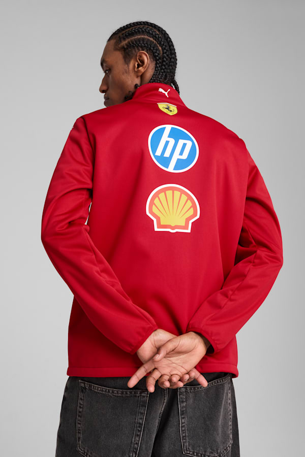 Scuderia Ferrari 2025 Team Softshell Jacket Men, Dark Cherry, extralarge-GBR
