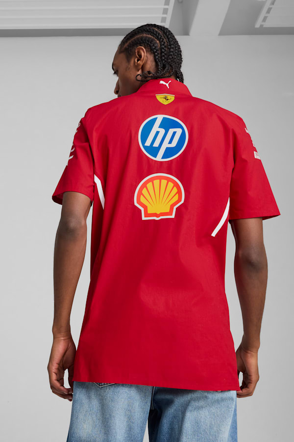 Scuderia Ferrari HP 2025 Team Shirt Men, Dark Cherry, extralarge-GBR