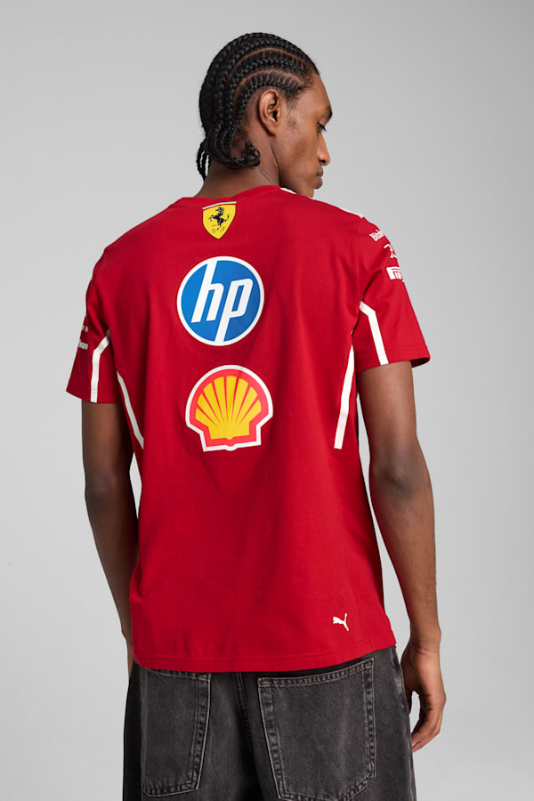Scuderia Ferrari HP 2025 Team Tee Men, Dark Cherry, extralarge-GBR