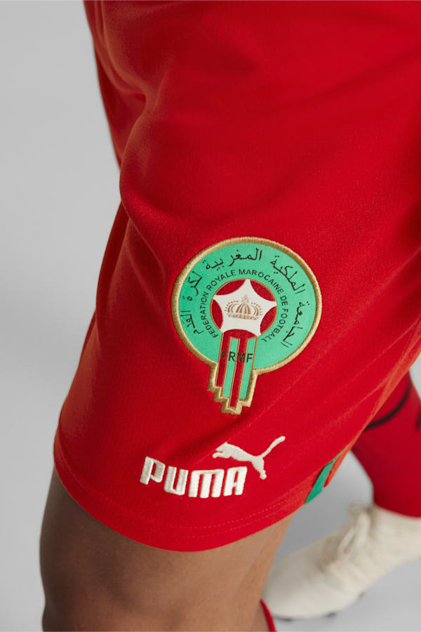 Morocco 22/23 Replica Shorts Men, Puma Red-Power Green, extralarge