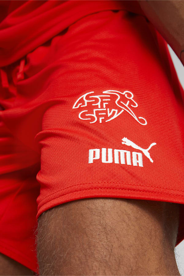 Switzerland 22/23 Replica Shorts Men, Puma Red-Puma White, extralarge