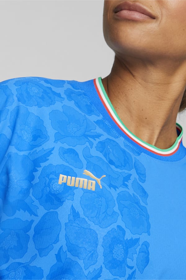 PUMA x LIBERTY Italy Authentic Home Jersey Women, Ignite Blue-Ultra Blue, extralarge