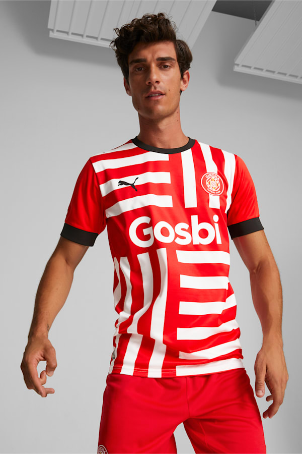 Girona FC Home 22/23 Replica Jersey Men, PUMA Red-Puma White, extralarge