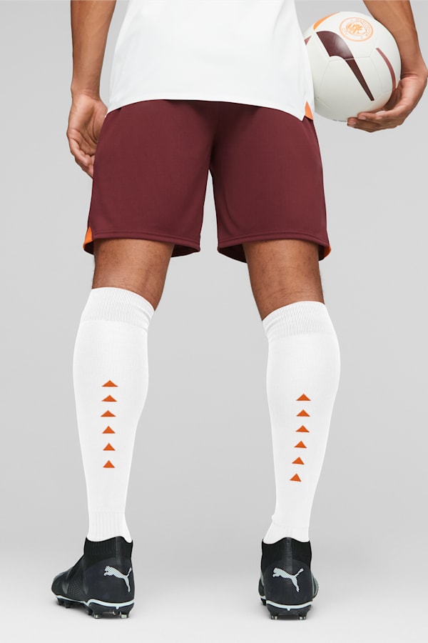 Manchester City Football Shorts, Aubergine-Cayenne Pepper, extralarge