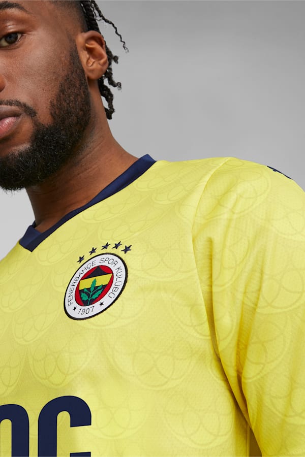 Fenerbahçe S.K. 23/24 Away Jersey Men, Blazing Yellow-Medieval Blue, extralarge