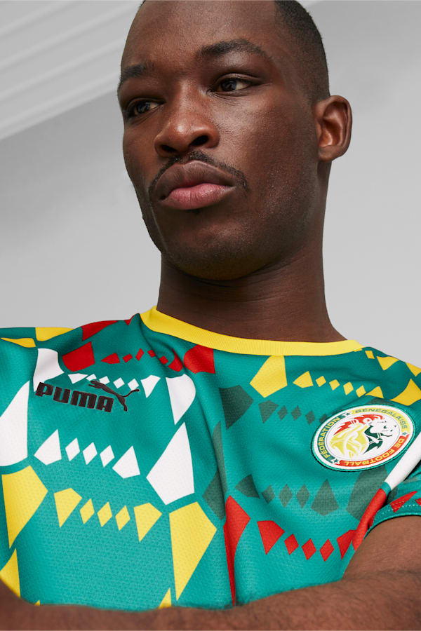 Senegal ftblCulture Tee Men, Pepper Green, extralarge