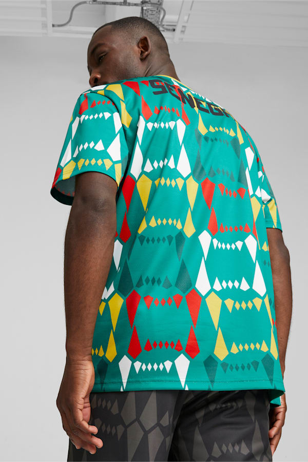 Senegal ftblCulture Tee Men, Pepper Green, extralarge