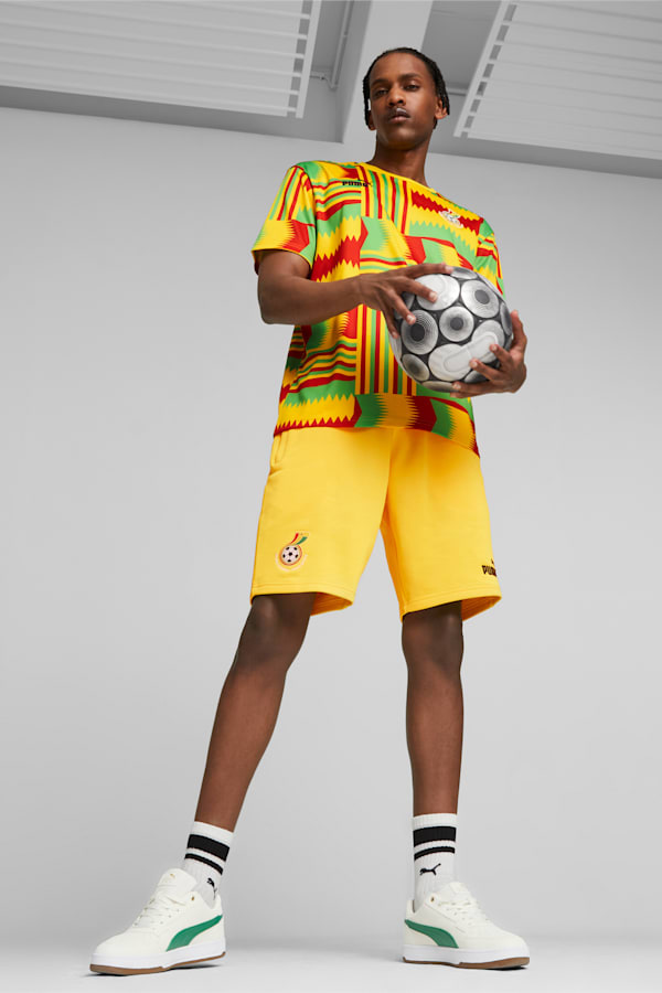 Ghana FtblCulture Jersey Men, Pelé Yellow, extralarge