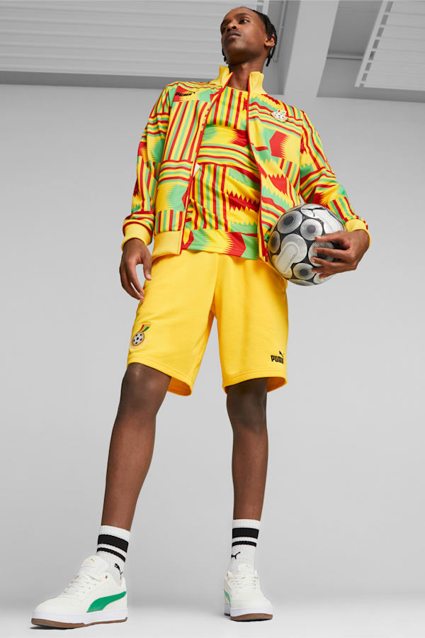 Ghana FtblCulture Track Jacket Men, Pelé Yellow, extralarge