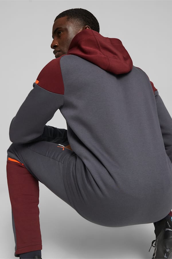 Manchester City Football Casuals Hooded Jacket, Strong Gray-Aubergine, extralarge-GBR