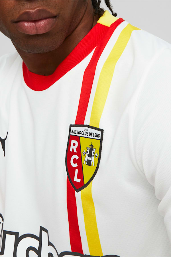 RC Lens Third Jersey Men, PUMA White-Pelé Yellow, extralarge