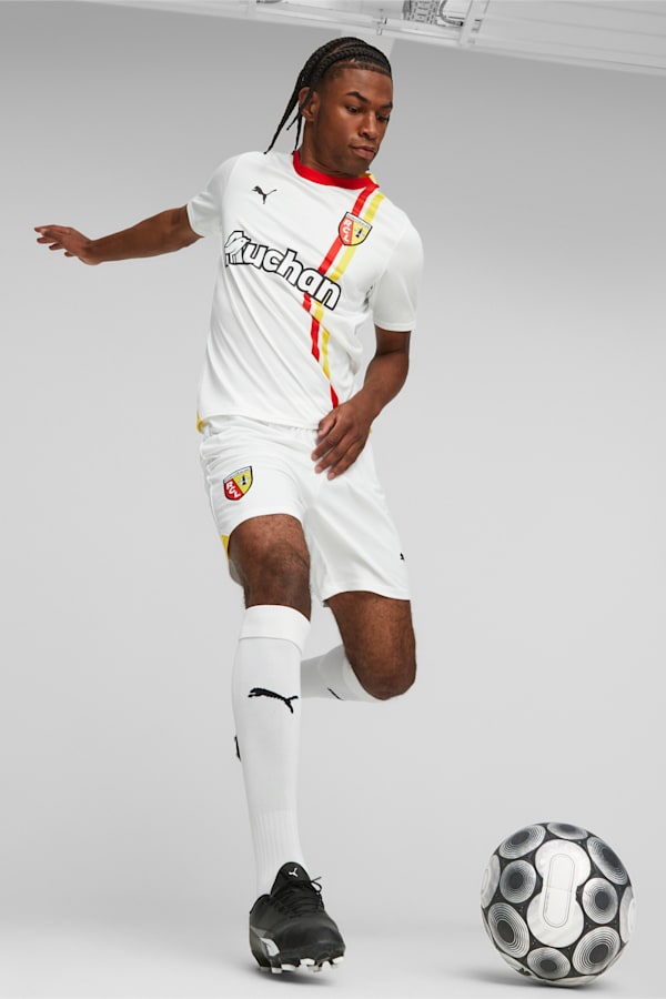 RC Lens Third Jersey Men, PUMA White-Pelé Yellow, extralarge