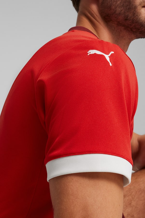 Switzerland 2024 Home Jersey Men, PUMA Red-Team Regal Red, extralarge