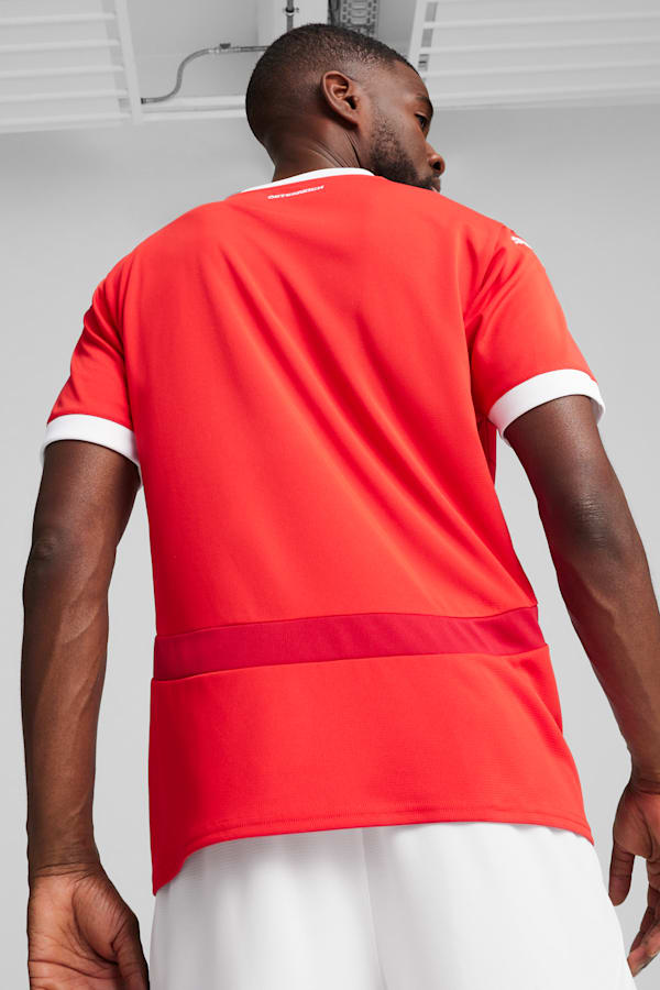 Austria 2024 Home Jersey Men, PUMA Red-Chili Pepper, extralarge