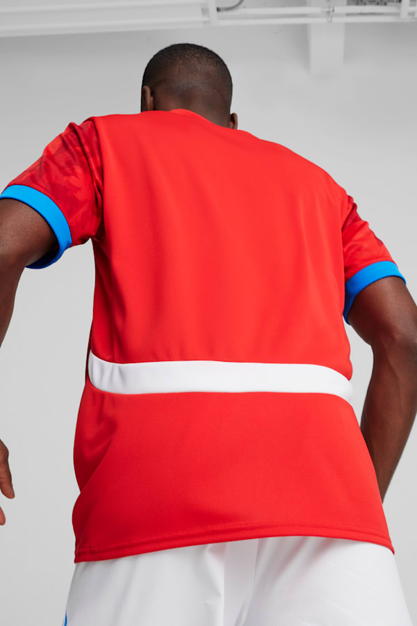 Czech Republic 2024 Home Jersey Men, For All Time Red-Fast Red, extralarge
