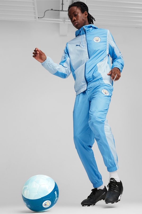 Manchester City Pre-match Jacket, Regal Blue-Silver Sky, extralarge