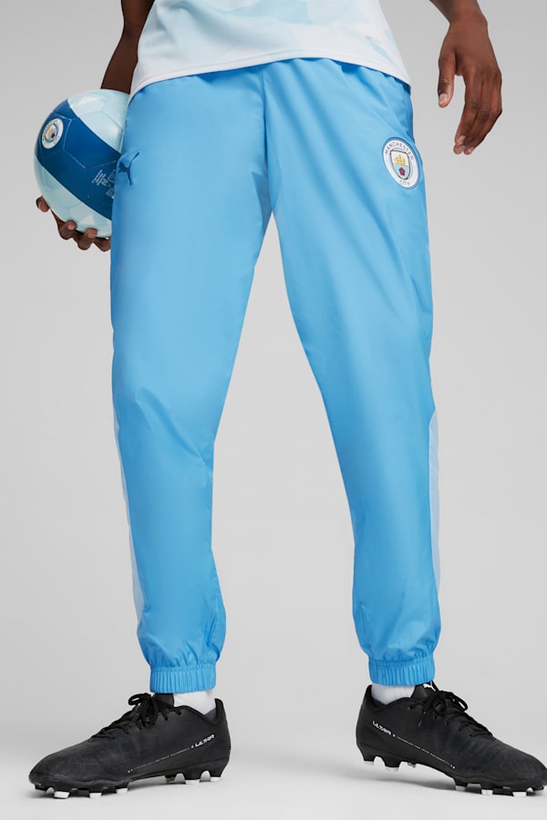 Manchester City Pre-match Sweatpants, Regal Blue-Silver Sky, extralarge