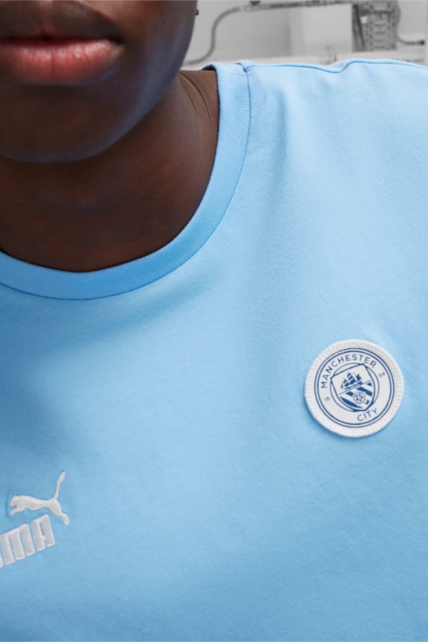 Manchester City FtblArchive Tee, Team Light Blue-Lake Blue, extralarge