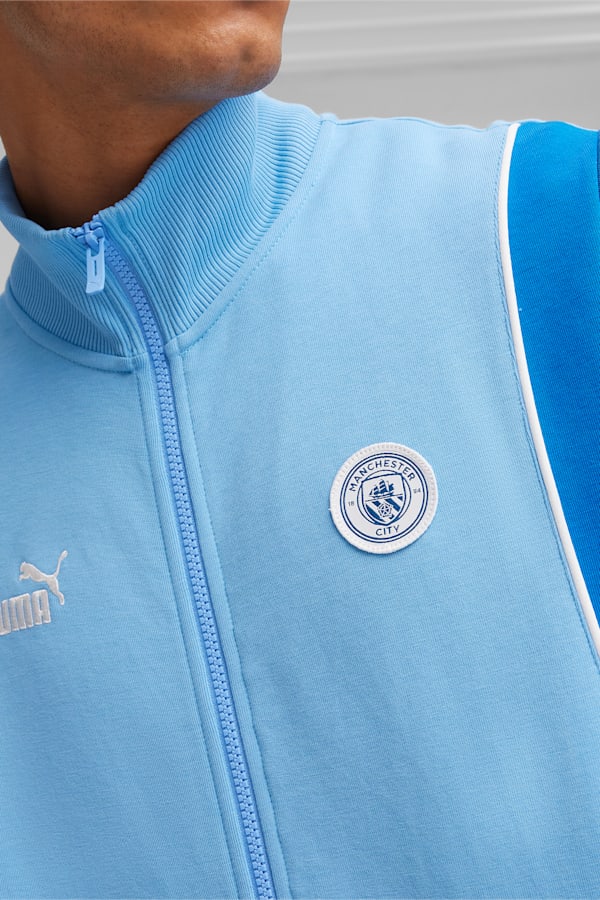 Manchester City FtblArchive Track Jacket, Team Light Blue-Racing Blue, extralarge