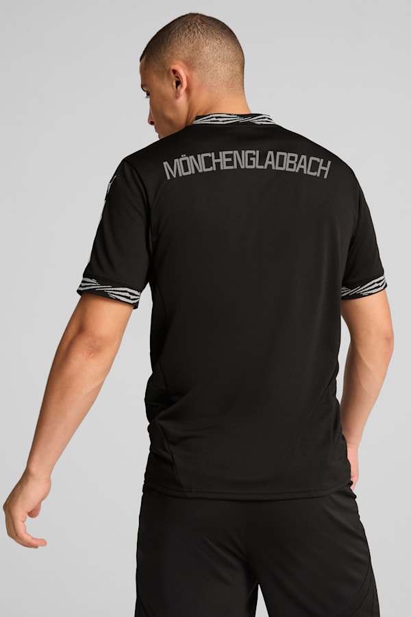 Borussia Mönchengladbach 24/25 Third Jersey Men, PUMA Black-Puma Aged Silver, extralarge