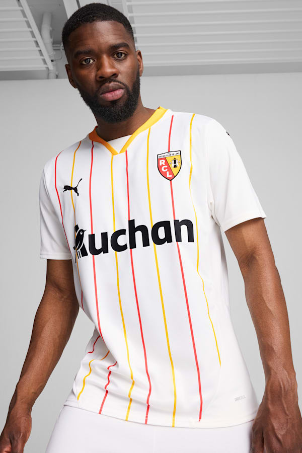 RC Lens 24/25 Third Jersey Men, PUMA White-Pelé Yellow, extralarge