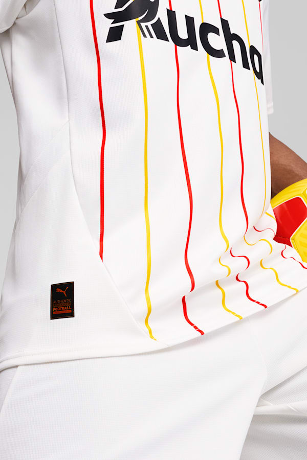 RC Lens 24/25 Third Jersey Men, PUMA White-Pelé Yellow, extralarge