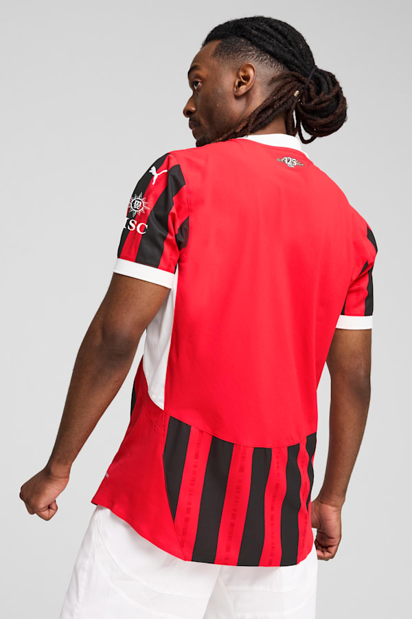 AC Milan 24/25 Authentic Home Jersey Men, For All Time Red-PUMA Black, extralarge