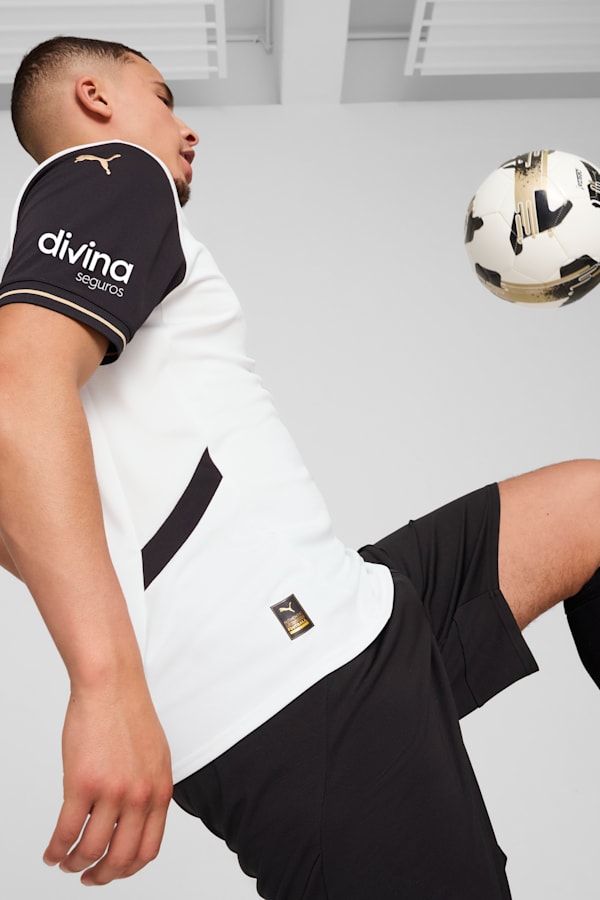 Valencia CF 24/25 Home Jersey Men, PUMA White-PUMA Black, extralarge