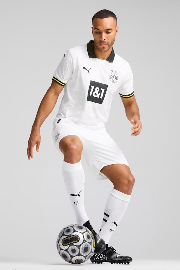 Borussia Dortmund 24/25 Third Jersey Men, PUMA White, extralarge
