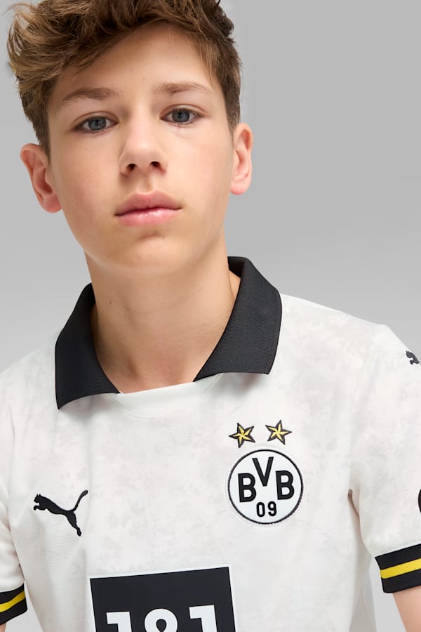 Borussia Dortmund 24/25 Third Jersey Youth, PUMA White, extralarge