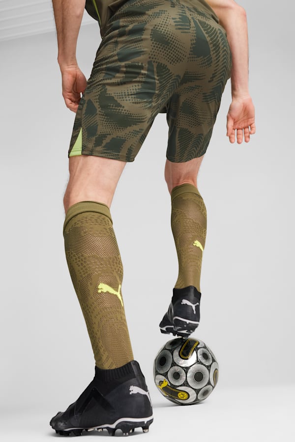Borussia Dortmund 24/25 Goalkeeper Shorts Men, Olive Drab-Myrtle, extralarge