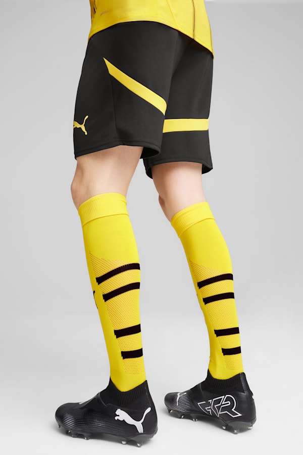Borussia Dortmund 24/25 Shorts Men, PUMA Black-Faster Yellow, extralarge
