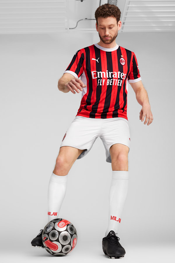 AC Milan 24/25 Home Jersey Men, For All Time Red-PUMA Black, extralarge