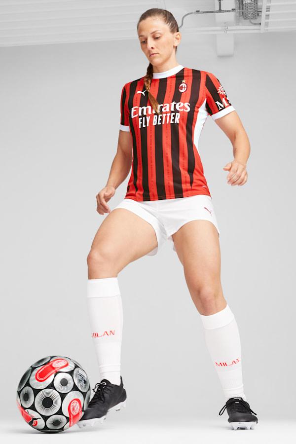 AC Milan 24/25 Home Jersey Women, For All Time Red-PUMA Black, extralarge