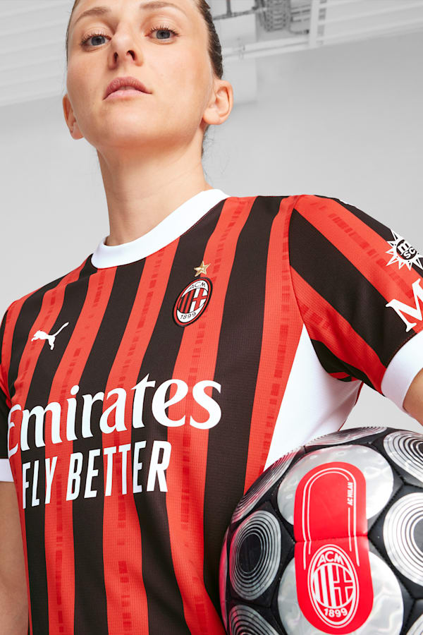 AC Milan 24/25 Home Jersey Women, For All Time Red-PUMA Black, extralarge