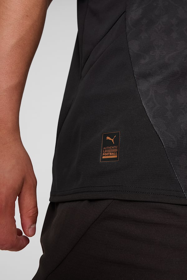 Valencia CF 24/25 Away Jersey Men, PUMA Black-PUMA Gold, extralarge