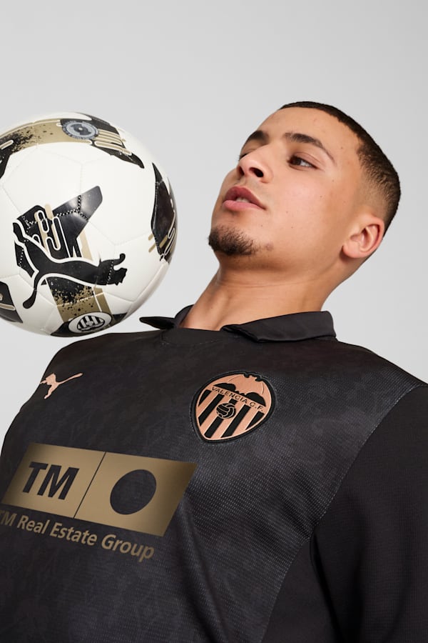 Valencia CF 24/25 Away Jersey Men, PUMA Black-PUMA Gold, extralarge