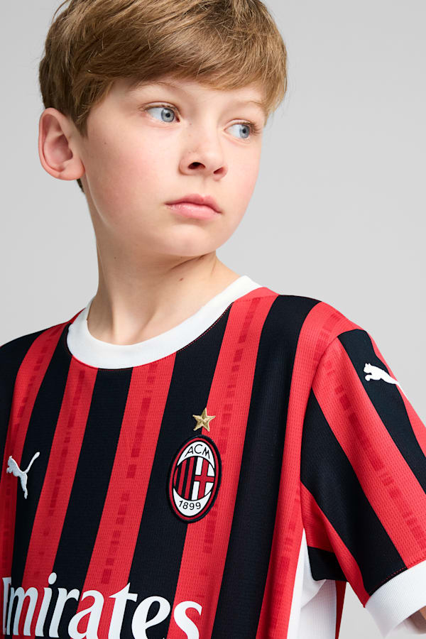 AC Milan 24/25 Home Jersey Youth, For All Time Red-PUMA Black, extralarge