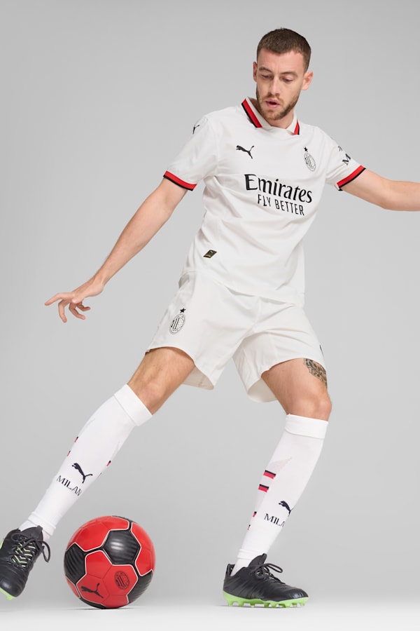 AC Milan 24/25 Authentic Away Jersey Men, PUMA White, extralarge
