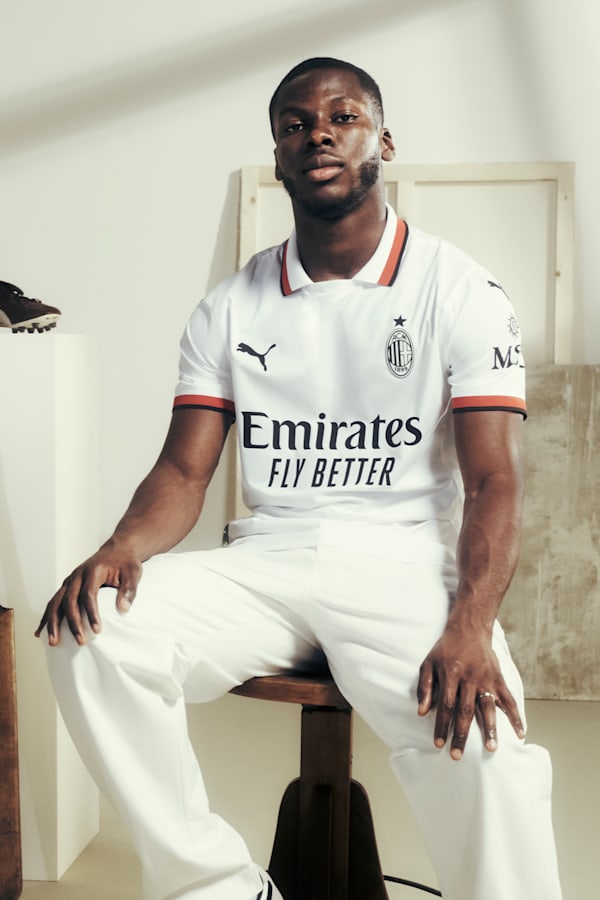 AC Milan 24/25 Authentic Away Jersey Men, PUMA White, extralarge