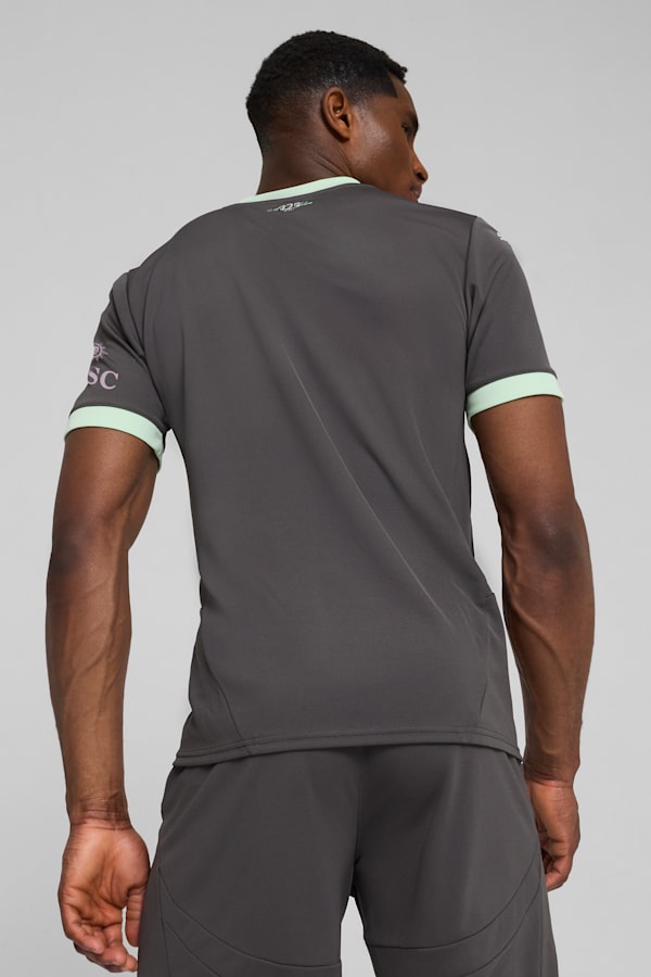 AC Milan 24/25 Third Jersey Men, Shadow Gray-Fresh Mint, extralarge