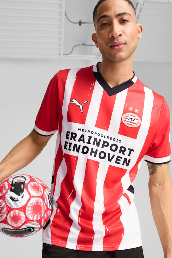 PSV Eindhoven 24/25 Home Jersey Men, For All Time Red-PUMA White, extralarge