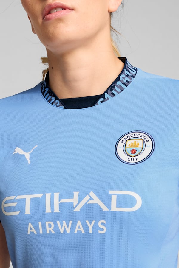 Manchester City 24/25 Home Jersey Women, Team Light Blue-Marine Blue, extralarge