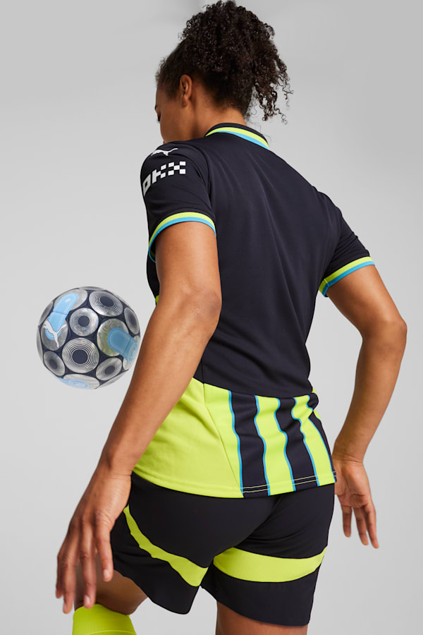 Manchester City 24/25 Away Jersey Women, New Navy-Yellow Glow, extralarge