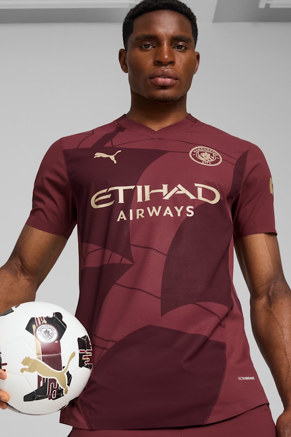 Manchester City 24/25 Authentic Third Jersey Men, Dark Jasper, extralarge